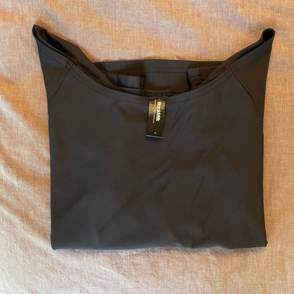 BlackMilk Matte 3/4 Sleeve Off the Shoulder Top Limited - Picture 5 of 7
